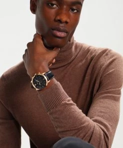 Fossil Homme NEUTRA Montre à Aiguilles Schwarz