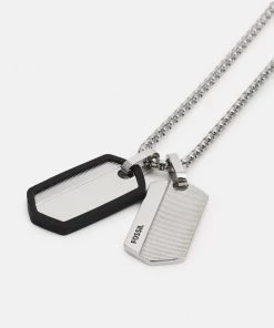 Fossil DRESS Collier Silver Coloured Homme -Fossil Soldes 2022 02d6fc947c844dd79c53f6739310791a