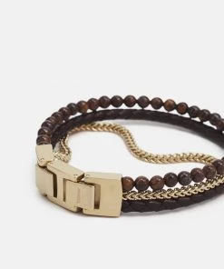 Fossil Homme VINTAGE CASUAL Bracelet Brown/gold Coloured 6 Fossil Homme VINTAGE CASUAL Bracelet Brown/gold Coloured -Fossil Soldes 2022 06426796f33b4064a3564e4a49349b05