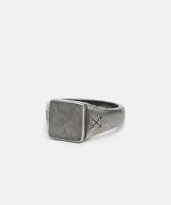 Fossil Homme VINTAGE CASUAL Bague Silver Coloured