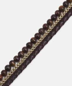 Fossil Homme VINTAGE CASUAL Bracelet Brown/gold Coloured 7 Fossil Homme VINTAGE CASUAL Bracelet Brown/gold Coloured -Fossil Soldes 2022 0b43f7c082154cee9364e71b111615f5
