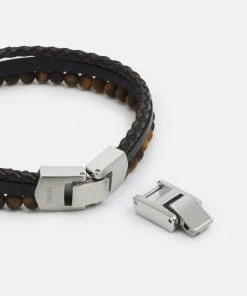 Fossil VINTAGE CASUAL Bracelet Silver Coloured Homme -Fossil Soldes 2022 12454be838a54bc7ac373d7074be0bf4