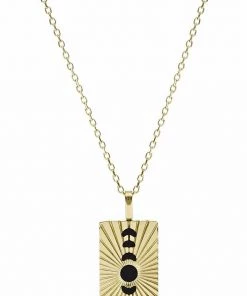 Fossil Collier Gold Femme