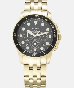 Fossil Montre à Aiguilles Gold Coloured Homme