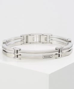 Fossil GENT Bracelet Silver Coloured Homme