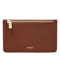 Fossil Unisex Étui à Clefs Brown