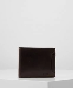 Fossil Homme 2 IN 1 SET Étui Pour Cartes De Visite Dark Brown