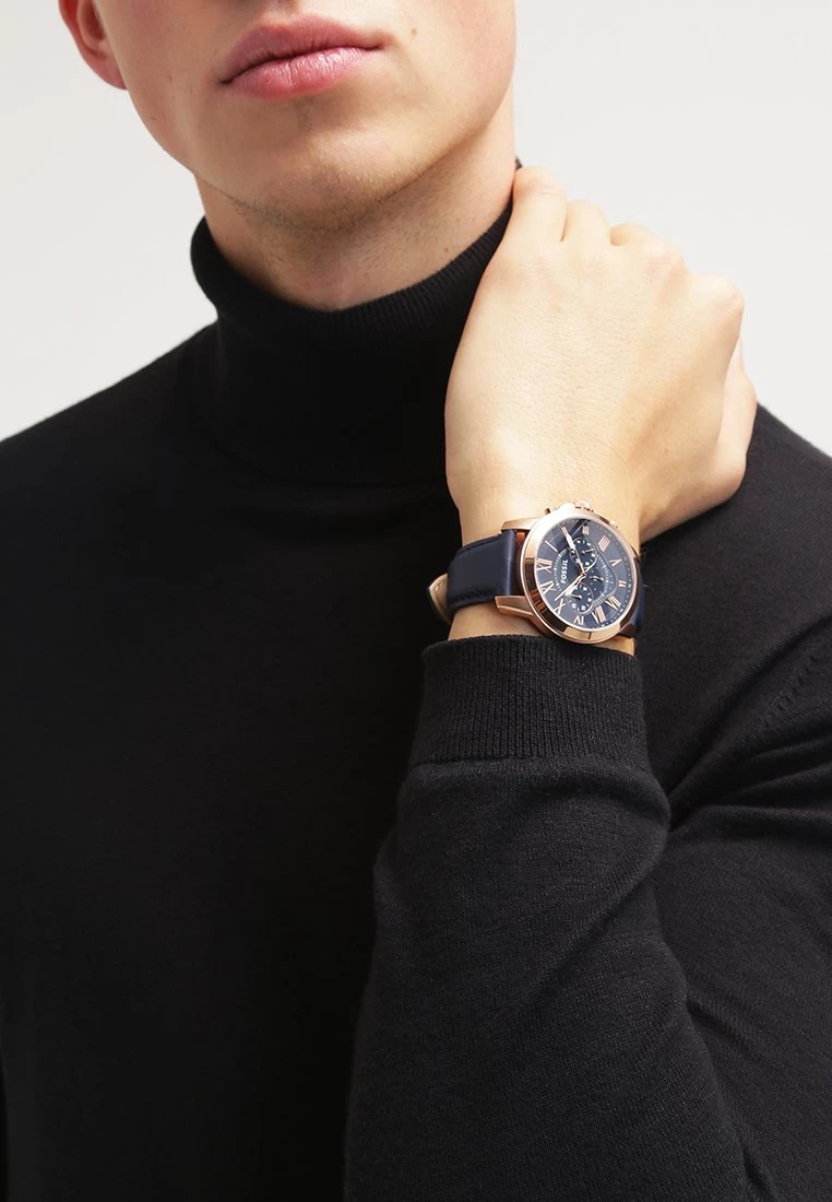 Fossil Homme Montre à Aiguilles Blau 3 Fossil Homme Montre à Aiguilles Blau