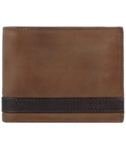 Fossil Homme QUINN Portefeuille Braun