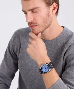 Fossil Montre à Aiguilles Schwarz Homme