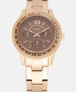 Fossil Femme STELLA SPORT Montre à Aiguilles Gold Coloured