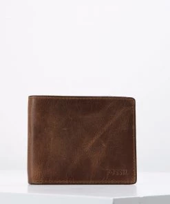 Fossil DERRICK Portefeuille Brown Homme