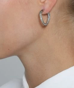 Fossil Femme CLASSICS Boucles D'oreilles Silver Coloured