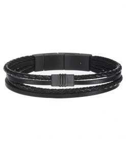 Fossil Homme VINTAGE CASUAL Bracelet Schwarz -Fossil Soldes 2022 2b556f23a8354d939a5d061aabf26d4b