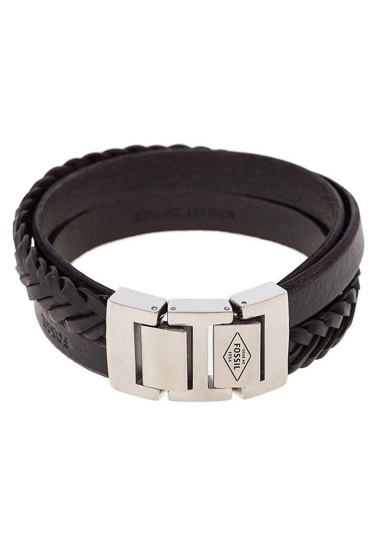 Fossil Bracelet Black/silver Coloured Homme 5 Fossil Bracelet Black/silver Coloured Homme – Image 3
