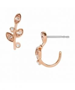 Fossil Femme BLOOMS VINTAGE ROSE Boucles D'oreilles Roségold