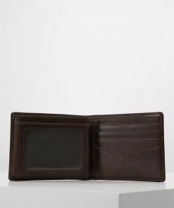 Fossil DERRICK Portefeuille Dark Brown Homme -Fossil Soldes 2022 32d45596dca04fd2b986aa24ba51e834