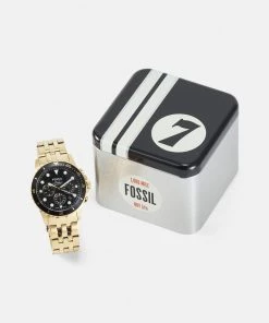 Fossil Montre à Aiguilles Gold Coloured Homme -Fossil Soldes 2022 335d35451a4742b3878d6bc23008fa96