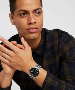 Fossil Homme Montre Silver Coloured