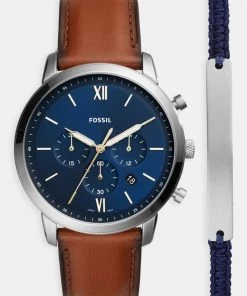 Fossil Homme NEUTRA CHRONO SET Montre à Aiguilles Brown