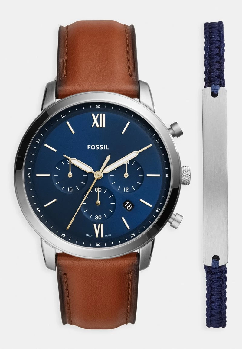 Fossil Homme NEUTRA CHRONO SET Montre à Aiguilles Brown 3 Fossil Homme NEUTRA CHRONO SET Montre à Aiguilles Brown
