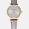 Fossil Femme CARLIE MINI Montre Gray -Fossil Soldes 2022 3984f5f92d7c4b9e8cf606e074309445