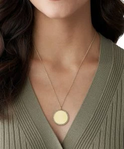 Fossil Femme Collier Gold