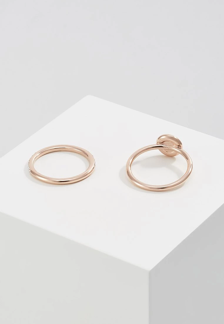 Fossil CLASSICS 2 PACK Bague Rose Gold Coloured Femme 5 Fossil CLASSICS 2 PACK Bague Rose Gold Coloured Femme – Image 3