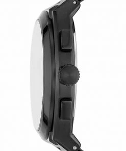 Fossil Homme EVERETT Montre à Aiguilles Black -Fossil Soldes 2022 47663ce565d6400785038bcc83636f77