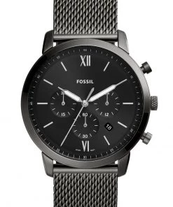 Fossil NEUTRA Montre à Aiguilles Smoke Homme
