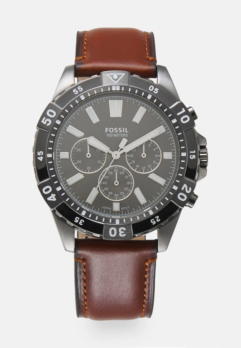 Fossil GARRETT Montre à Aiguilles Brown Homme 3 Fossil GARRETT Montre à Aiguilles Brown Homme