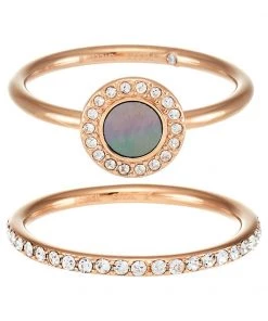 Fossil CLASSICS 2 PACK Bague Roségold Coloured Femme -Fossil Soldes 2022 524a697b138144b9a99f26c5226d460d