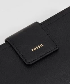 Fossil Femme LOGAN Portefeuille Black -Fossil Soldes 2022 544be56457af464c8c11bf8dde8b27ef