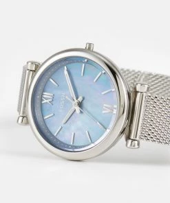 Fossil Montre Silver Coloured Femme 9 Fossil Montre Silver Coloured Femme -Fossil Soldes 2022 54c98732bec64370a43952c45720e153