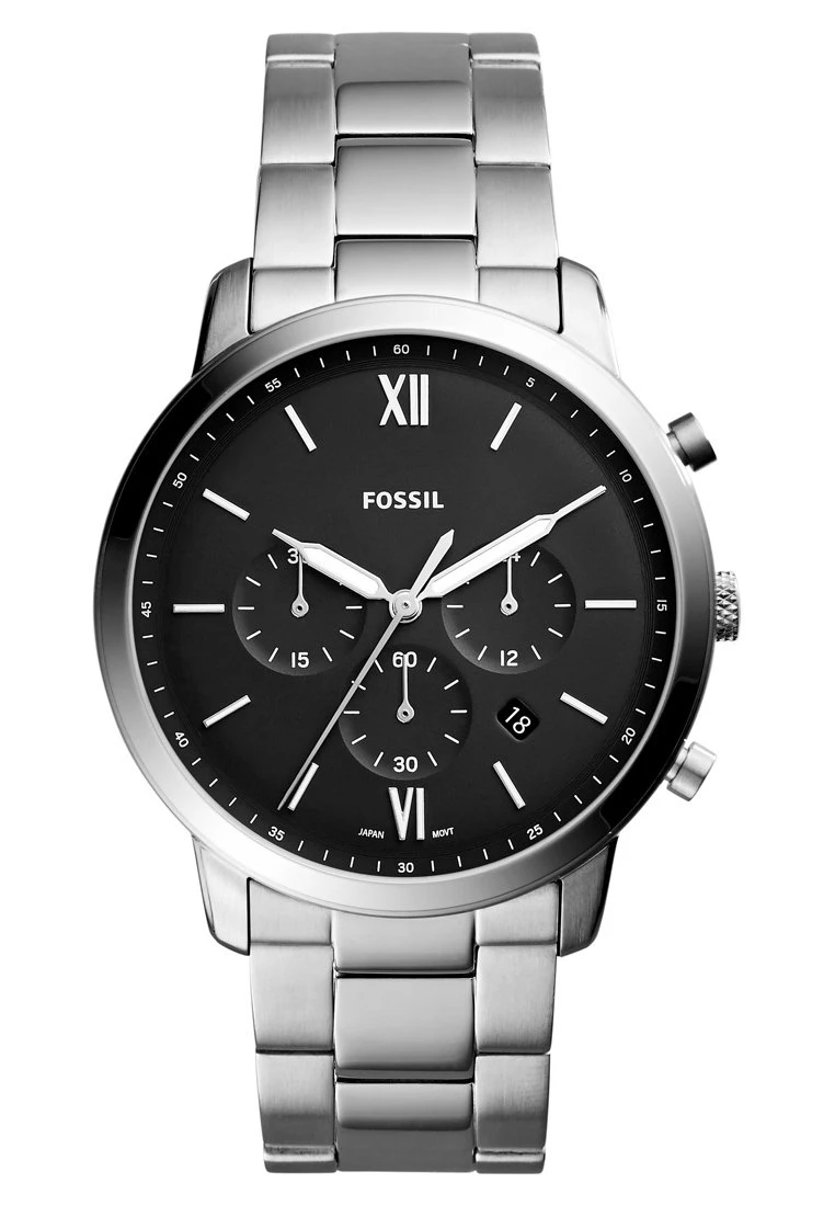 Fossil Homme NEUTRA Montre à Aiguilles Silver Coloured 4 Fossil Homme NEUTRA Montre à Aiguilles Silver Coloured – Image 2