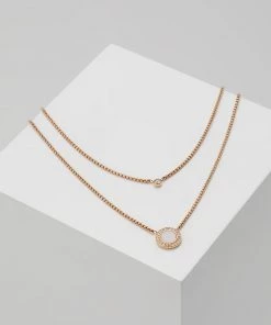 Fossil CLASSICS Collier Roségold Coloured Femme