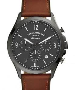Fossil Homme FORRESTER Montre à Aiguilles Brown