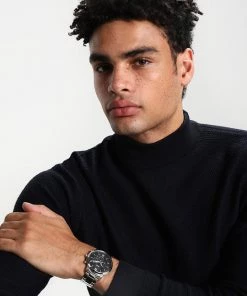 Fossil Homme NEUTRA Montre à Aiguilles Silver Coloured