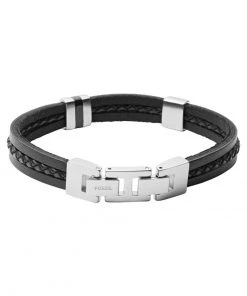 Fossil Bracelet Schwarz Homme