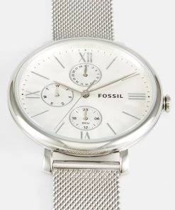 Fossil Femme Montre Silver Coloured -Fossil Soldes 2022 68c912a78470426f84894d7d39455070