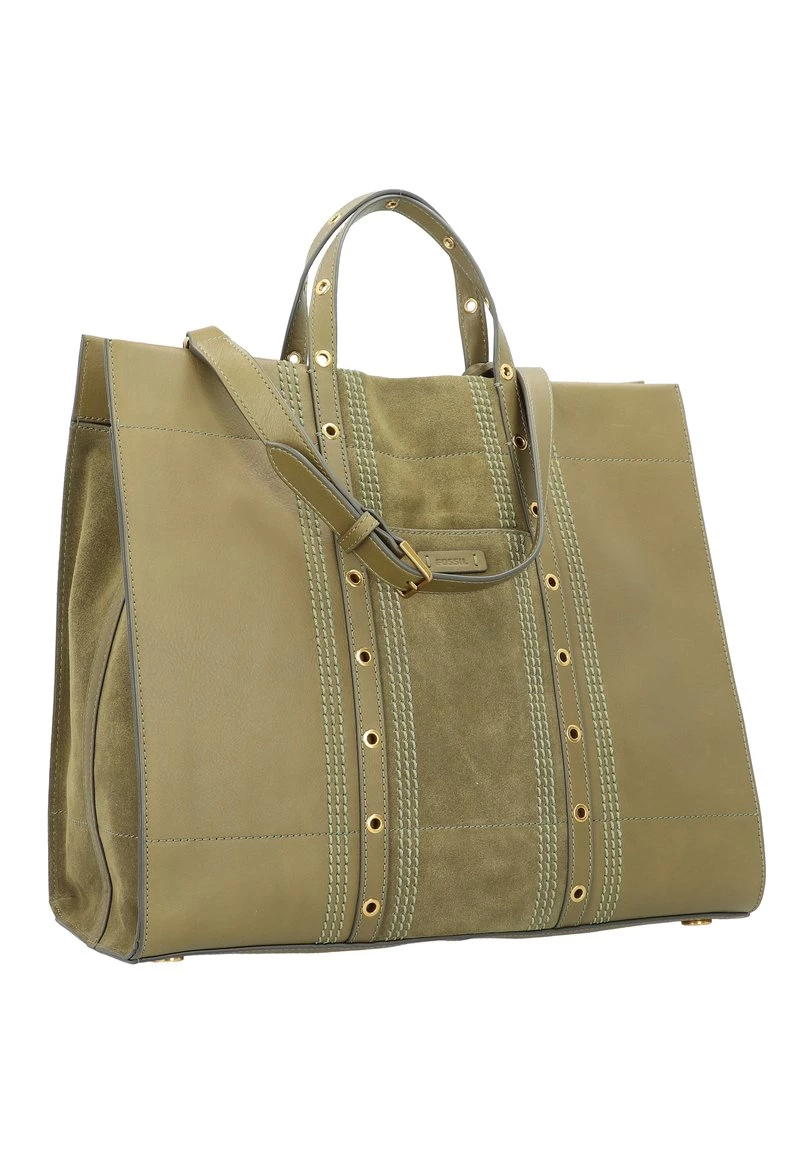 Fossil CARMEN Cabas Green Moss Femme 4 Fossil CARMEN Cabas Green Moss Femme – Image 2