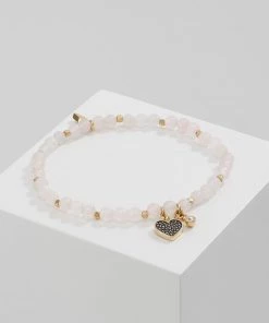 Fossil VINTAGE MOTIFS Bracelet Gold Coloured/pink Femme