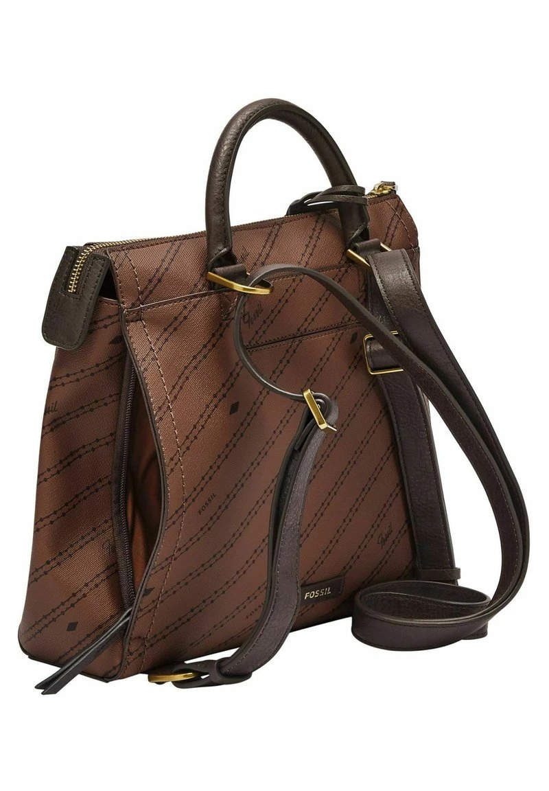 Fossil Femme PARKER Sac à Dos Brown/black 4 Fossil Femme PARKER Sac à Dos Brown/black – Image 2
