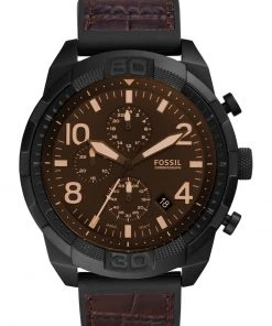 Fossil Montre à Aiguilles Black Homme