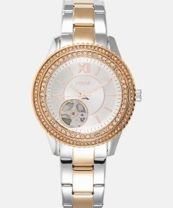 Fossil STELLA Montre Silver Coloured/rose Gold Coloured Femme