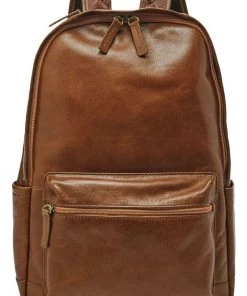 Fossil Unisex Sac à Dos Cognac