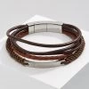 Fossil VINTAGE CASUAL Bracelet Dunkelbraun Homme -Fossil Soldes 2022 73ff19dd408c4464be26d1b12b0e257e
