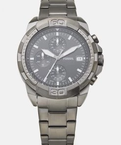 Fossil BRONSON Montre à Aiguilles Silver Coloured Homme