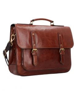 Fossil Homme GREENVILLE Mallette Cognac -Fossil Soldes 2022 7757c5871d33406c935de82b7acd3b91