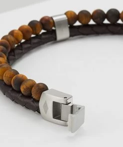 Fossil VINTAGE CASUAL Bracelet Brown Homme -Fossil Soldes 2022 778204b5fe7d4f61a4cc3834216273bb